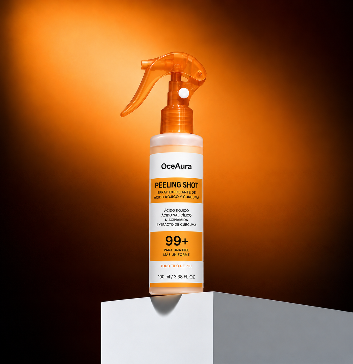 Spray Exfoliante Ácido Kójico y Cúrcuma