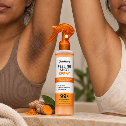 Brightening Body Scrub with Kojic Acid and Turmeric